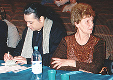 Члены жюри Игорь Наджиев и Вера Дербенева