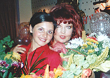 Анастасия и ее дочь Аня
